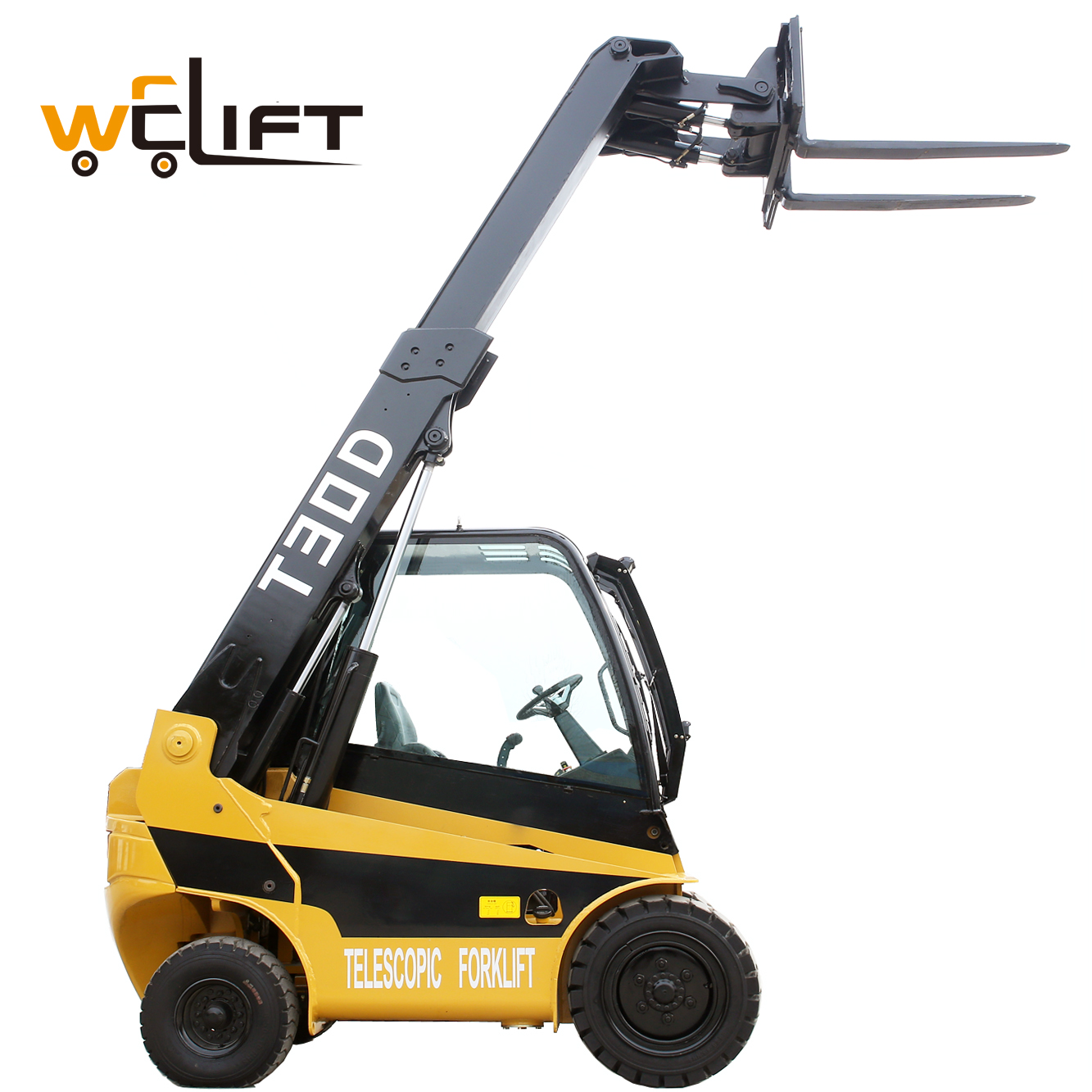Small Telehandler telescopic forklift with different attachments farm and agriculture machinery 2500kg 3000kg 