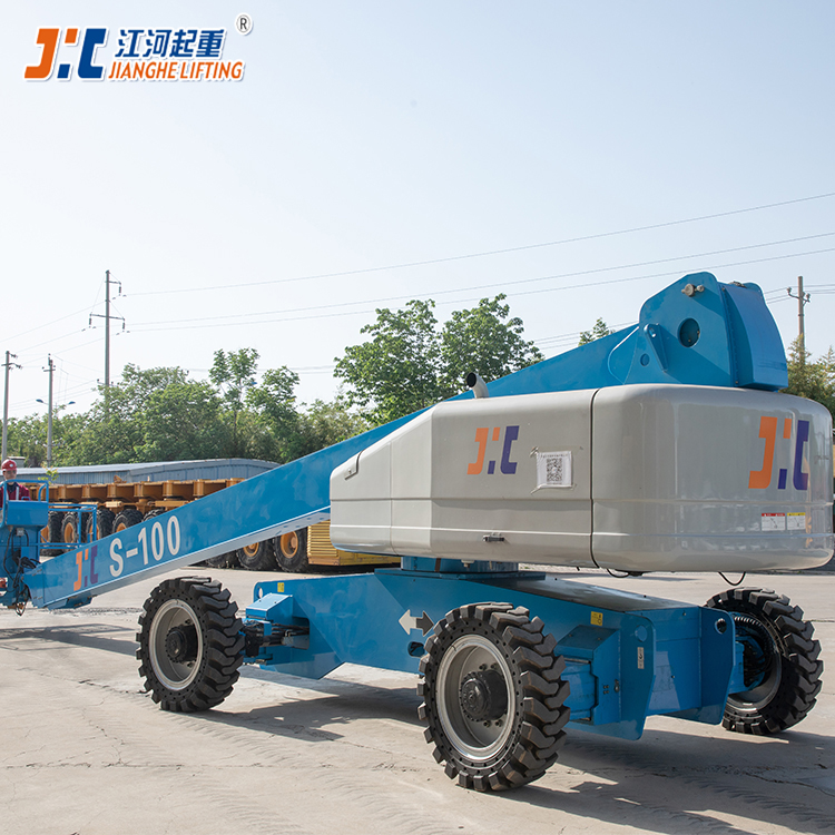 S60~125j Self-propelled Scalable Manlift Aluminium Boom Lift