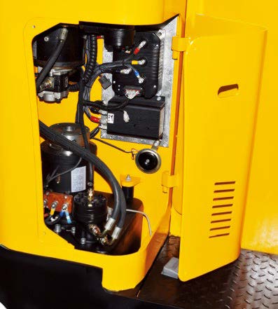 Xilin Hydraulic Stacker Lift 1500kgs 1.5t Single Scissor forklift Electric Fork Reach Truck