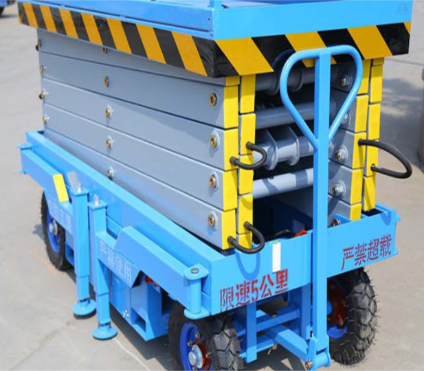 Factory price hydraulic 6m height manlift platform electric mobile scissor lift 
