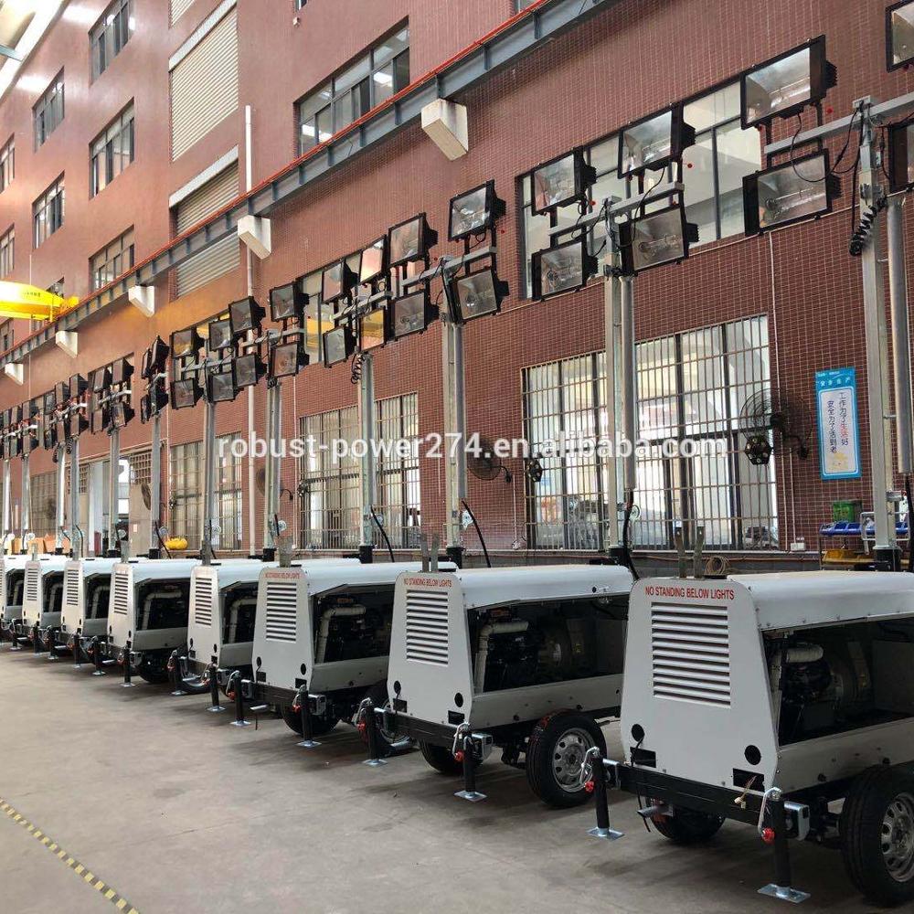 9M Manual High Mast construction Mobile Light Tower RPLT6000 1 buyer