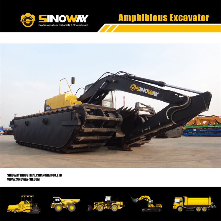 Factory supply SWEA220 Amphibious buggy excavator