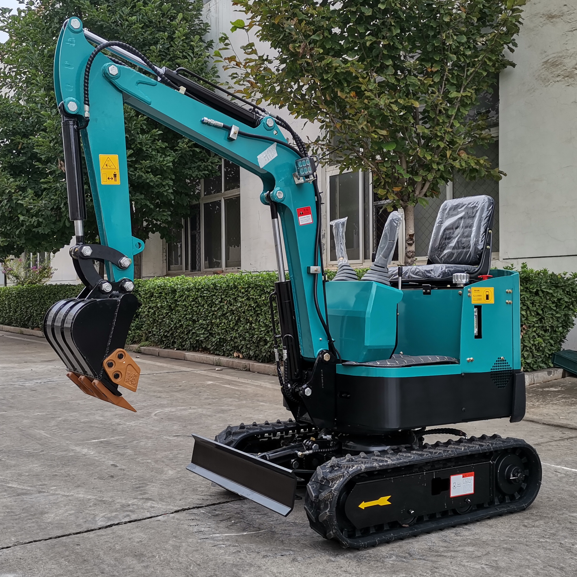 LG10 1.0ton mini crawler excavator small digger machine landscaping use 