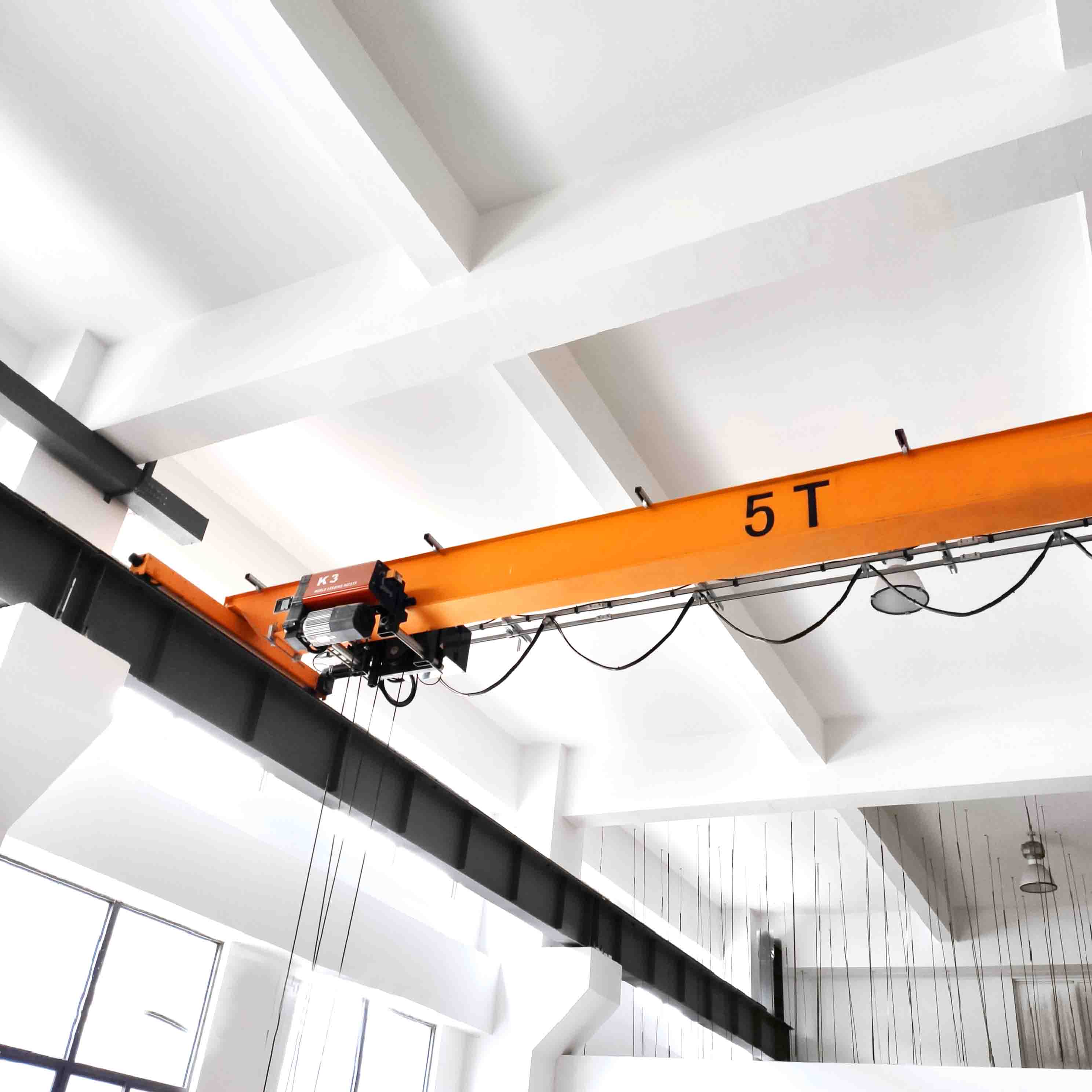 LD type 5ton lifting machine electric motor Wire Rope Remote Control bridge crane price