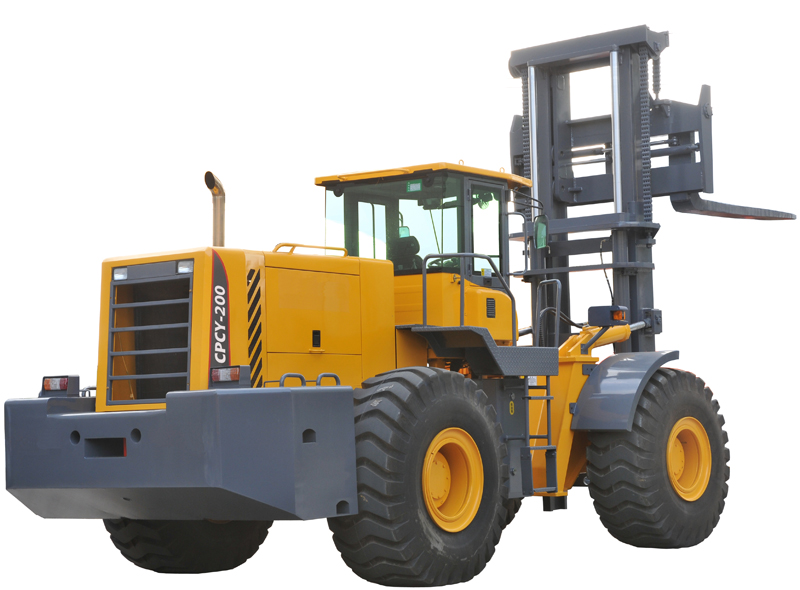 Rough terrain 4x4 forklift 4 wheel drive off road forklift 16 ton rough terrain forklift