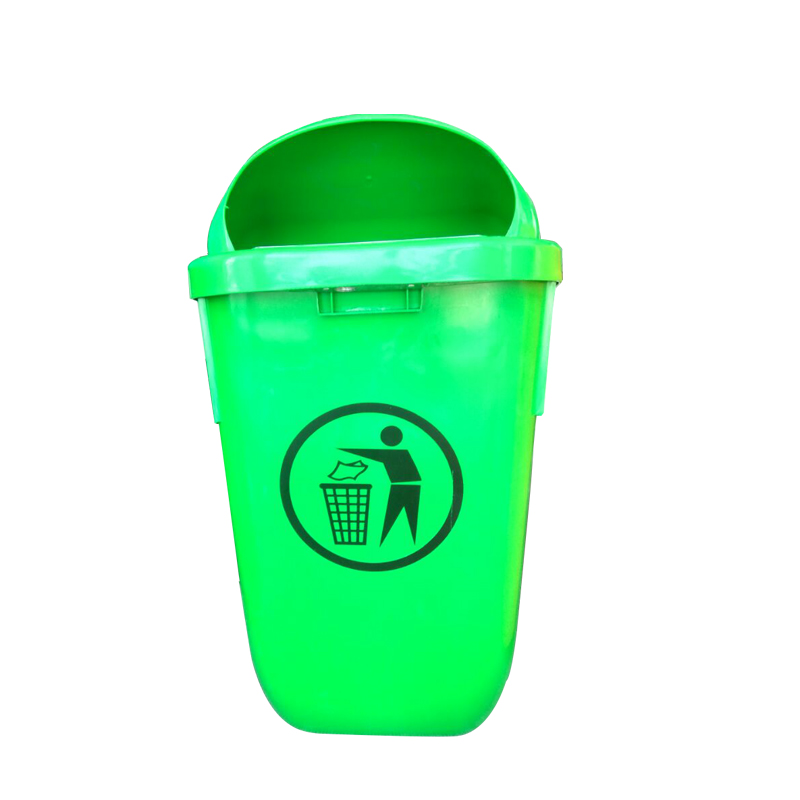 Standard size industrial 50L twins hdpe garbage waste bin prices