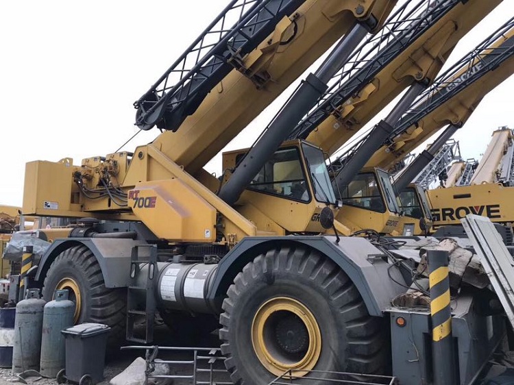 Used 50ton Crane Grove RT700E Rough Terrain Crane for sale