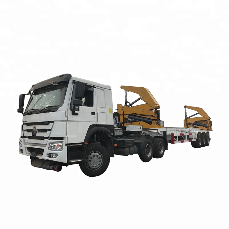MQH37A 37 Ton Container Side Lifter Side Loader Lift Truck Trailer For Sale