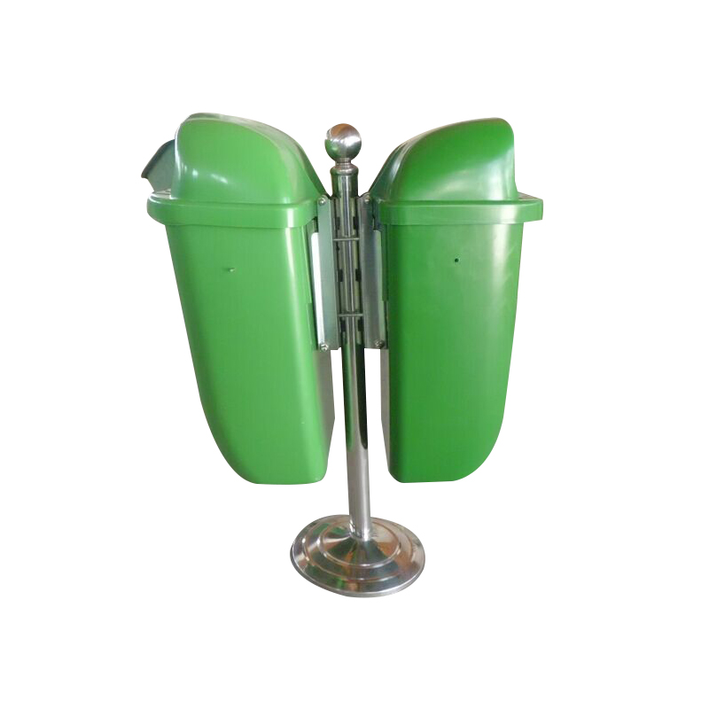 Standard size industrial 50L twins hdpe garbage waste bin prices