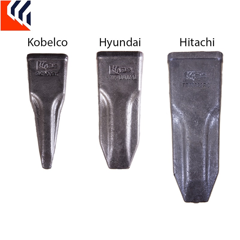 Guanzhuo brand new design hot sale forged earthmover tooth for excavator