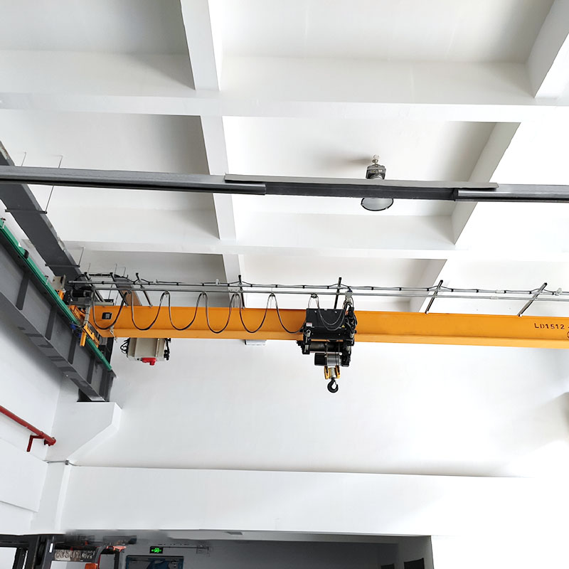 LD type 5ton lifting machine electric motor Wire Rope Remote Control bridge crane price