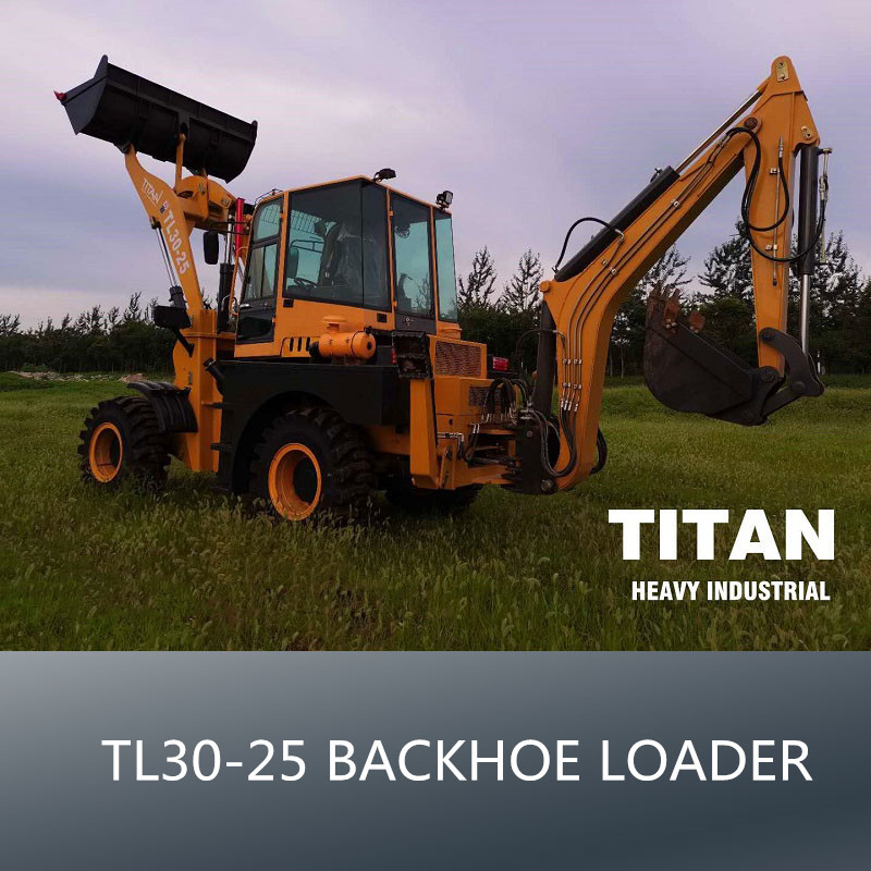 China titan 2500kg backhoe construction multi work wheel loader for sale